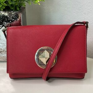 Kate Spade New York Newbury Lane Sally Red Crossbody‎ Leather Bag